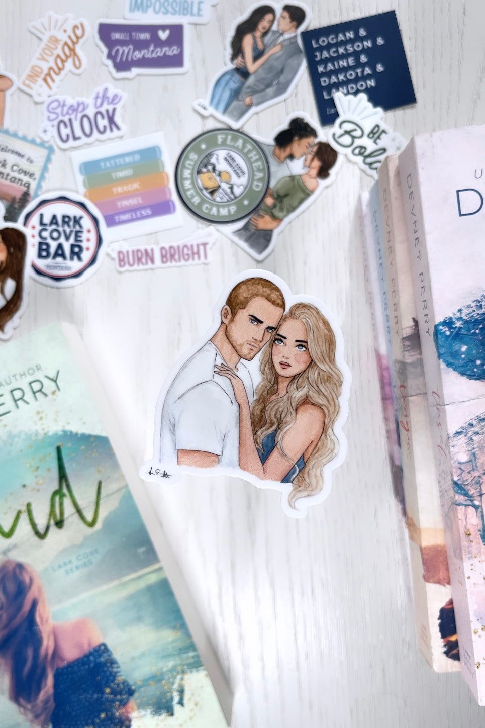 Lark Cove Sticker Pack