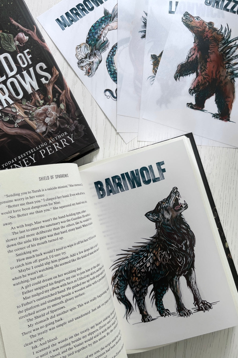 Shield of Sparrows Monster Page Overlays
