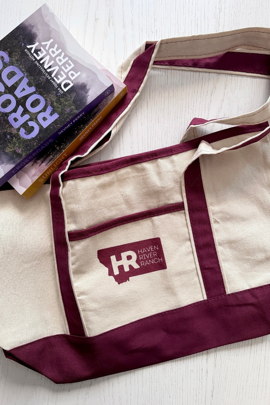 Haven River Ranch Canvas Tote