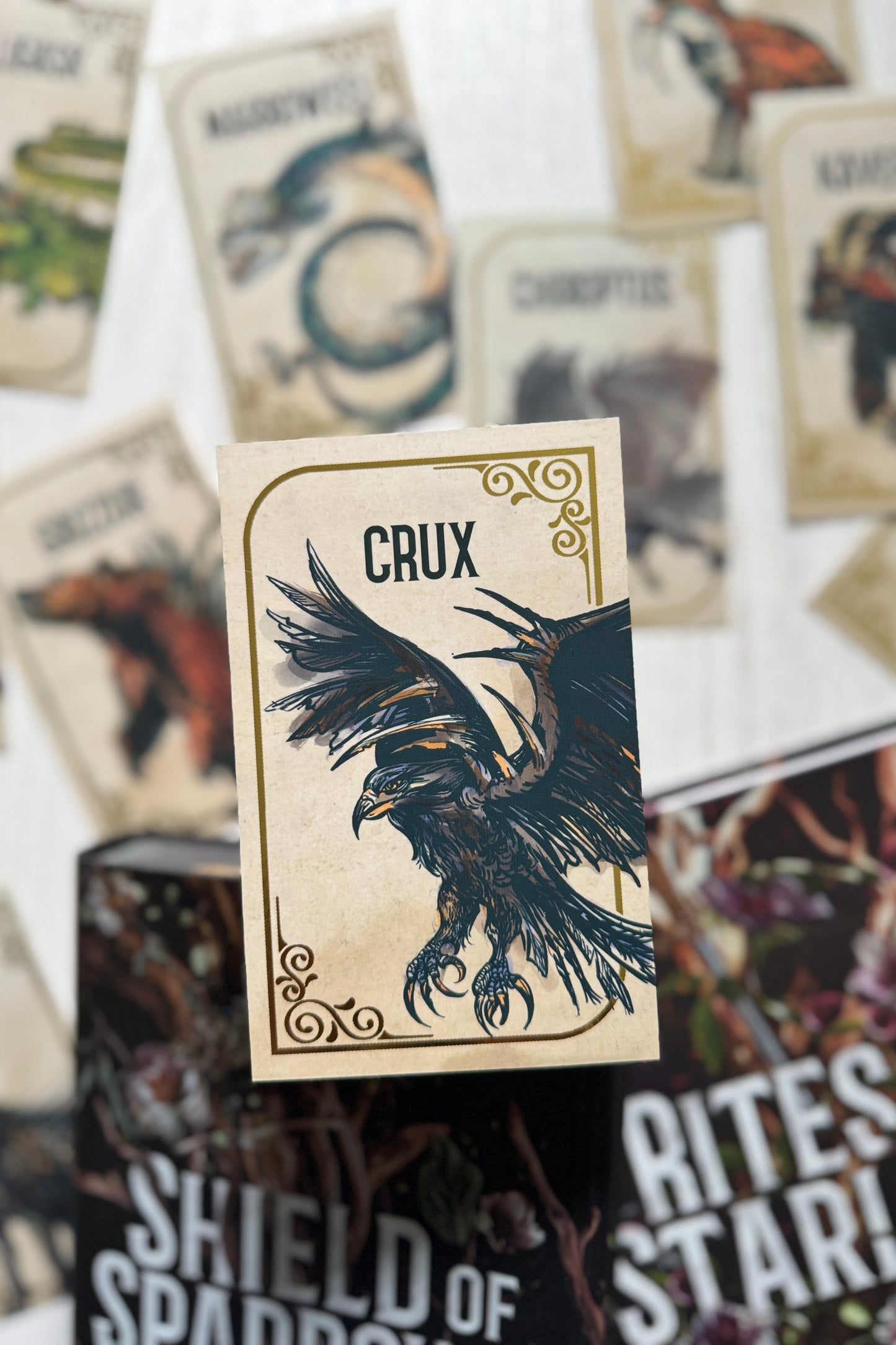 Shield of Sparrows Monster Trading Cards