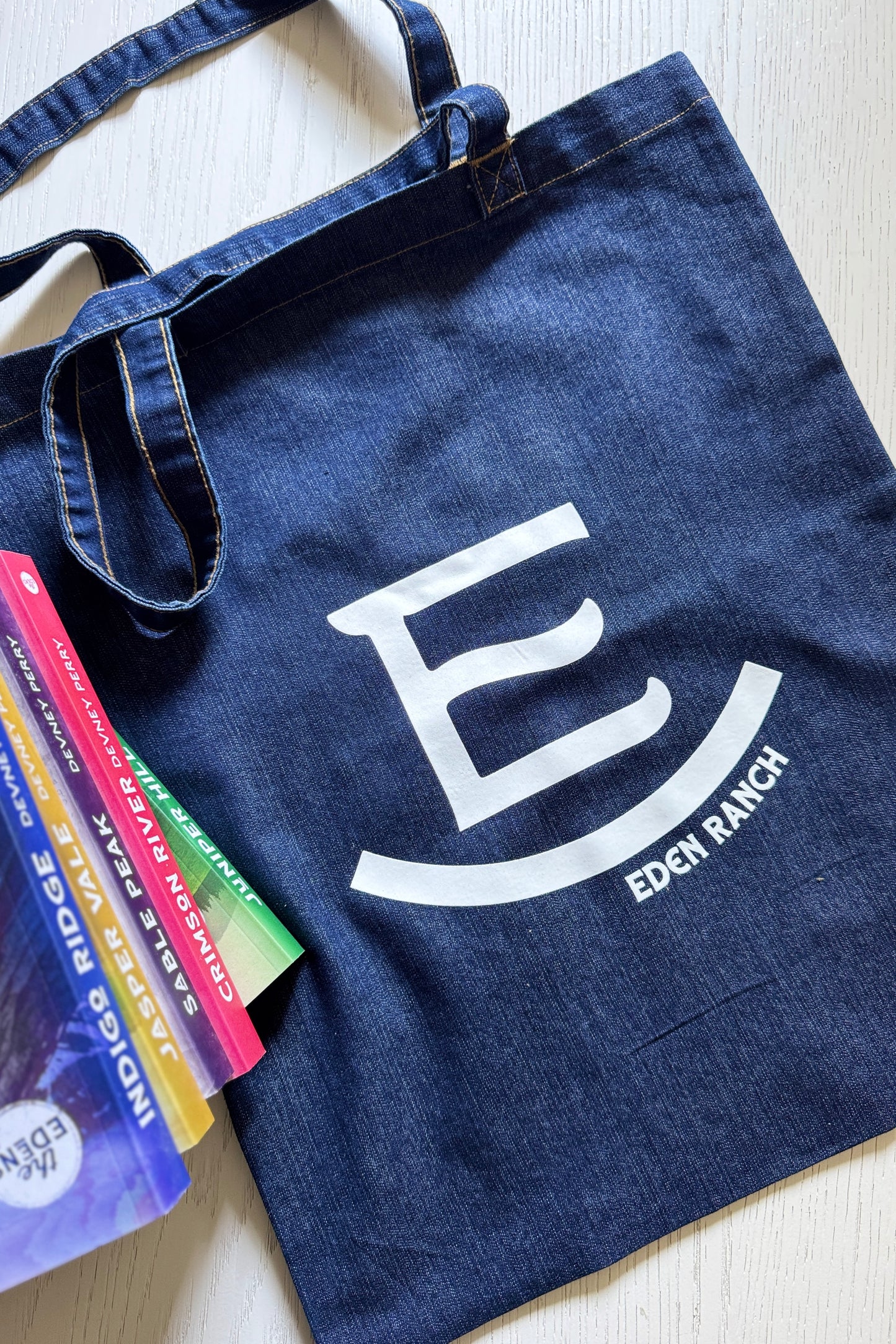 The Edens Denim Tote