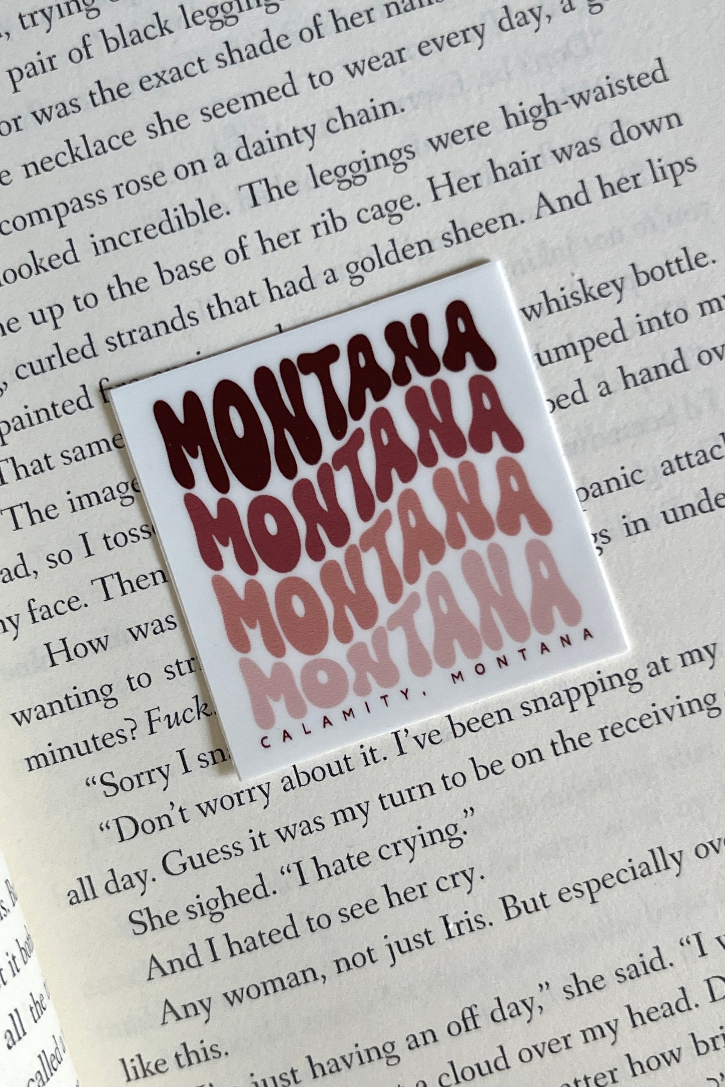 Calamity Montana Sticker Pack