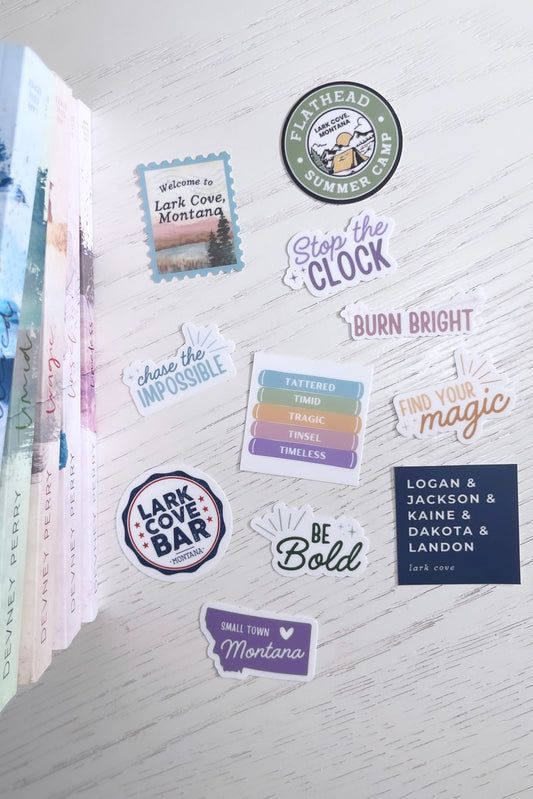 Lark Cove Sticker Pack