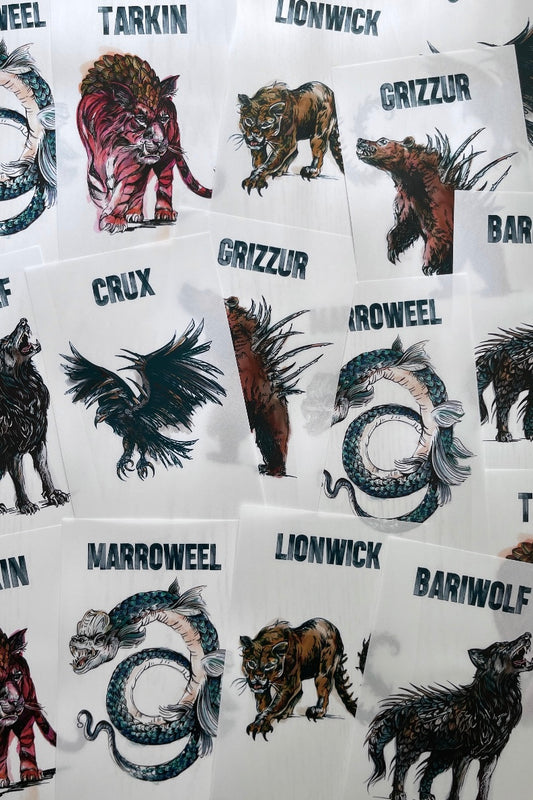 Shield of Sparrows Monster Page Overlays