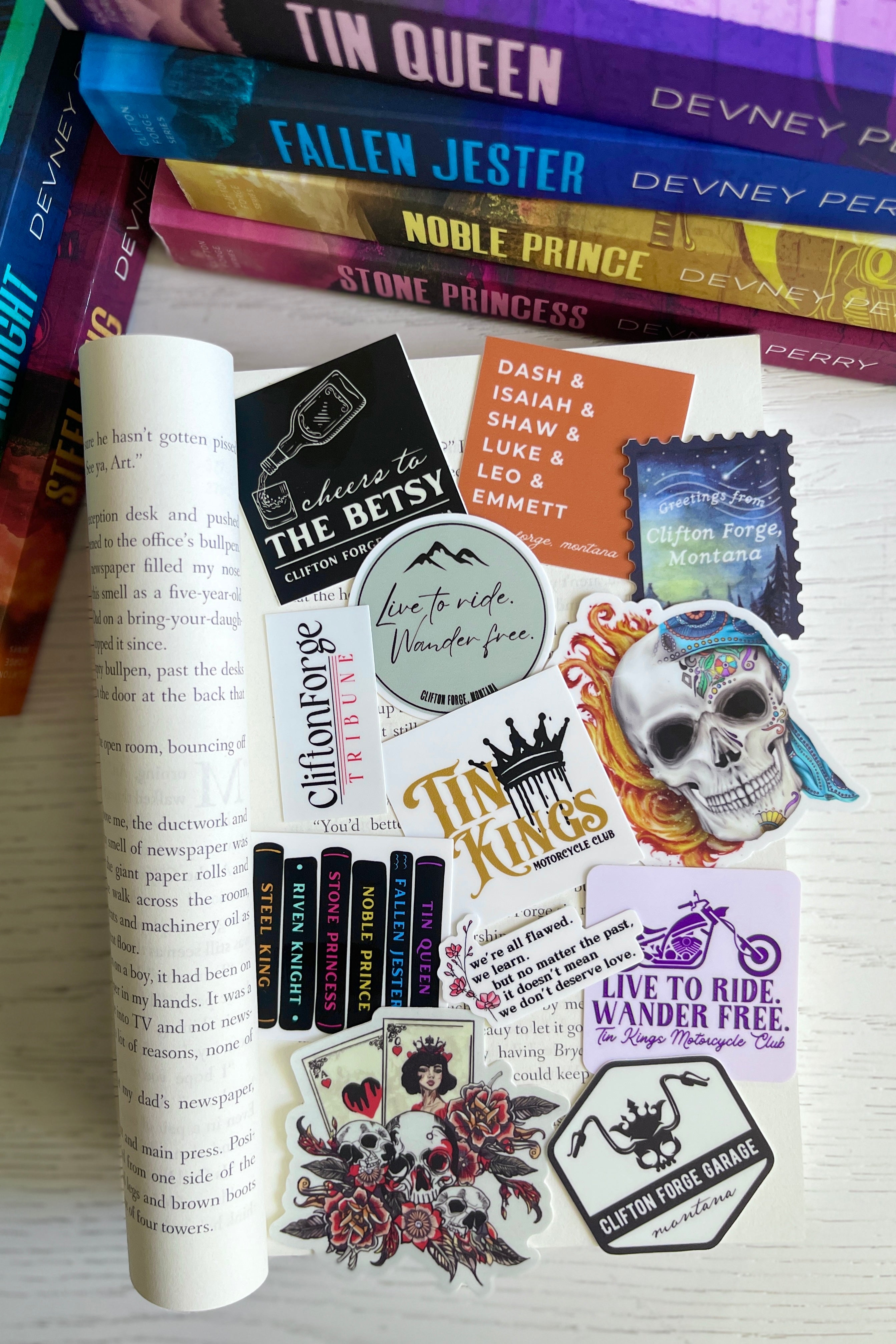 Clifton Forge Sticker Pack – Devney Perry