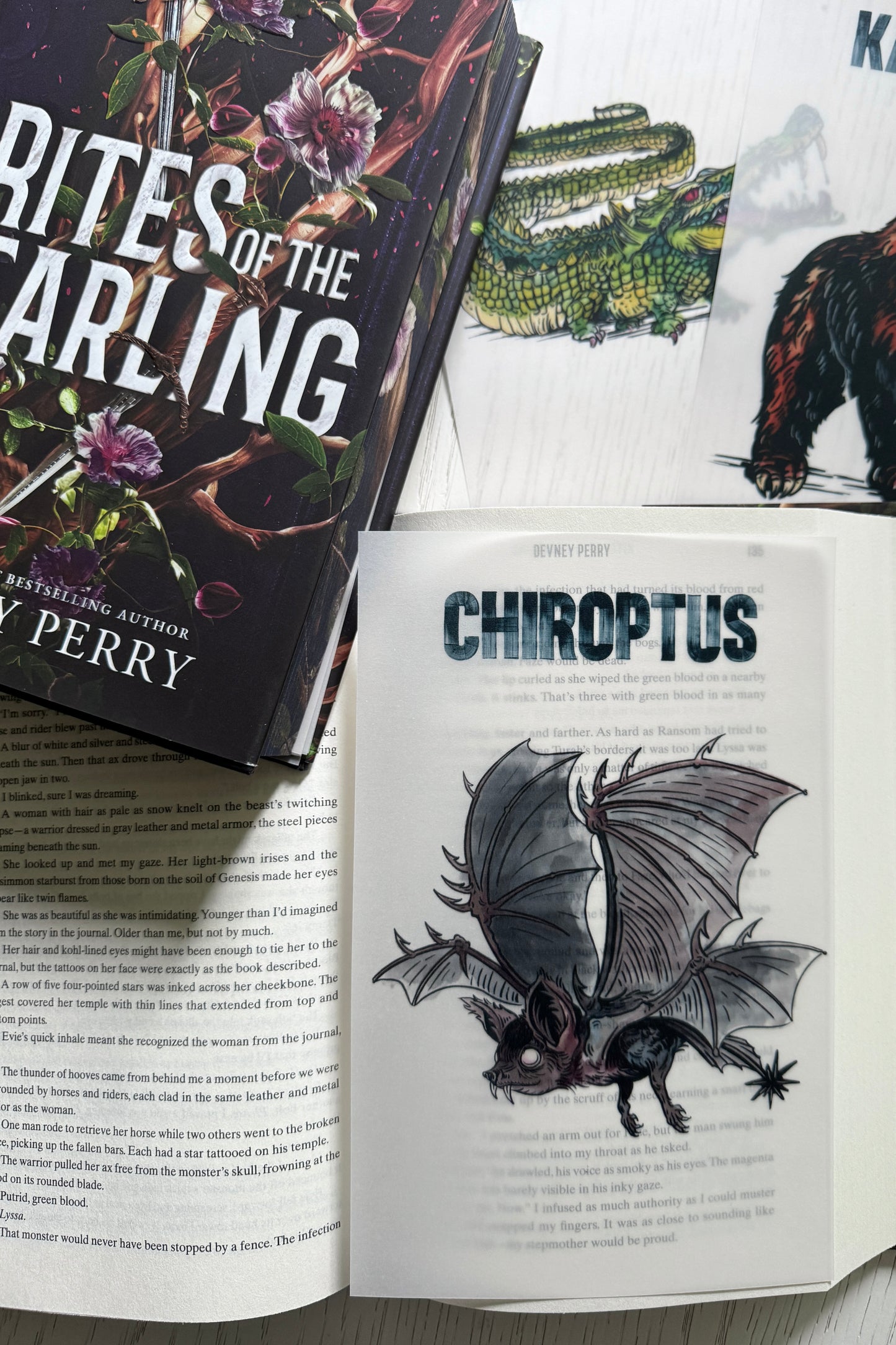 Rites of the Starling Monster Page Overlays