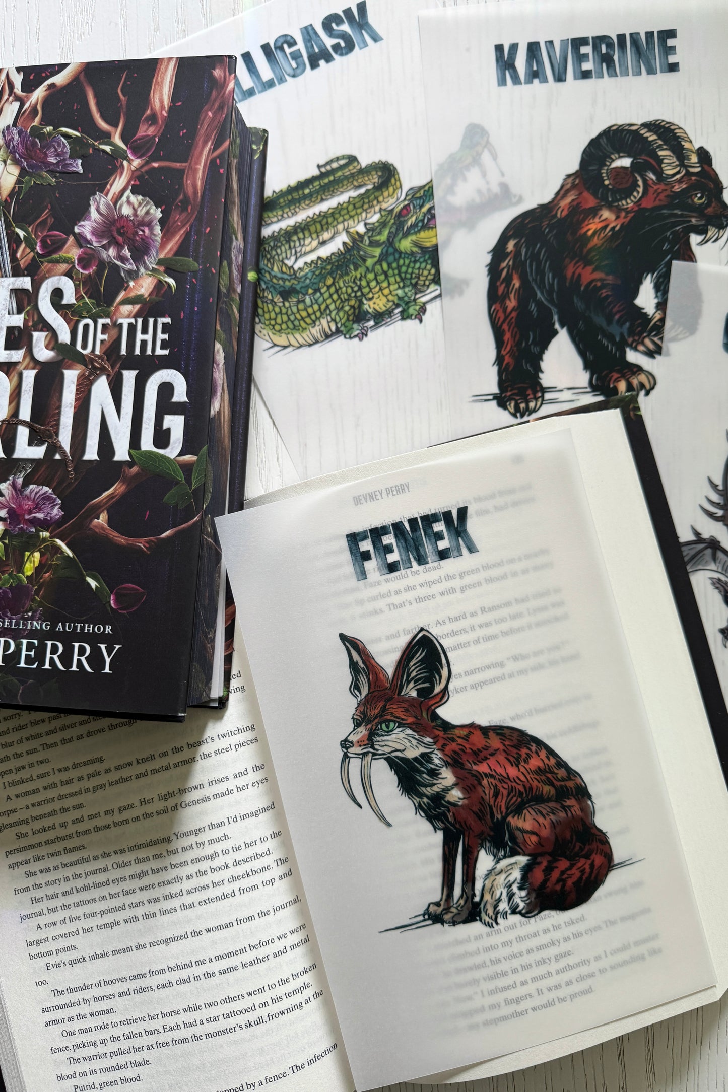 Rites of the Starling Monster Page Overlays
