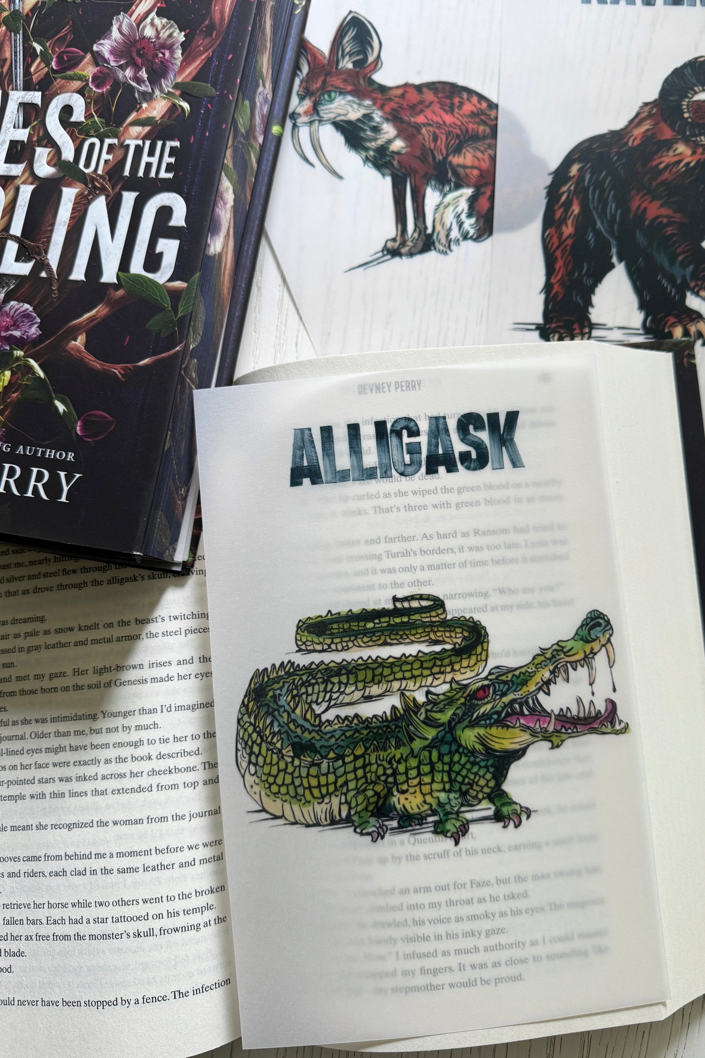 Rites of the Starling Monster Page Overlays
