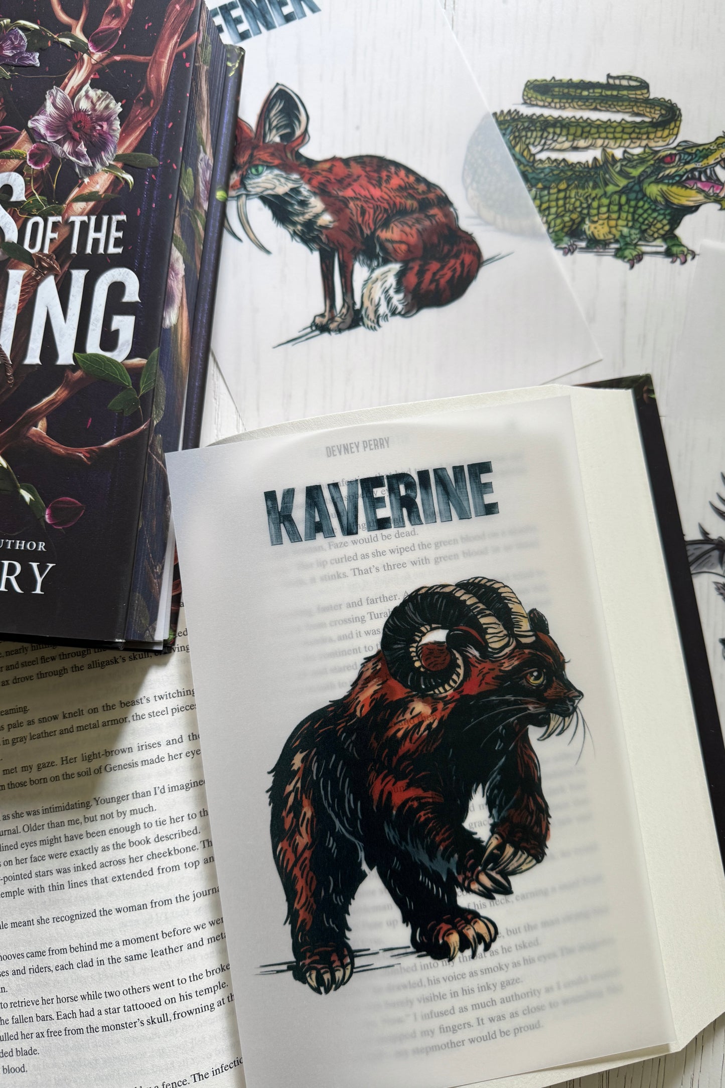 Rites of the Starling Monster Page Overlays