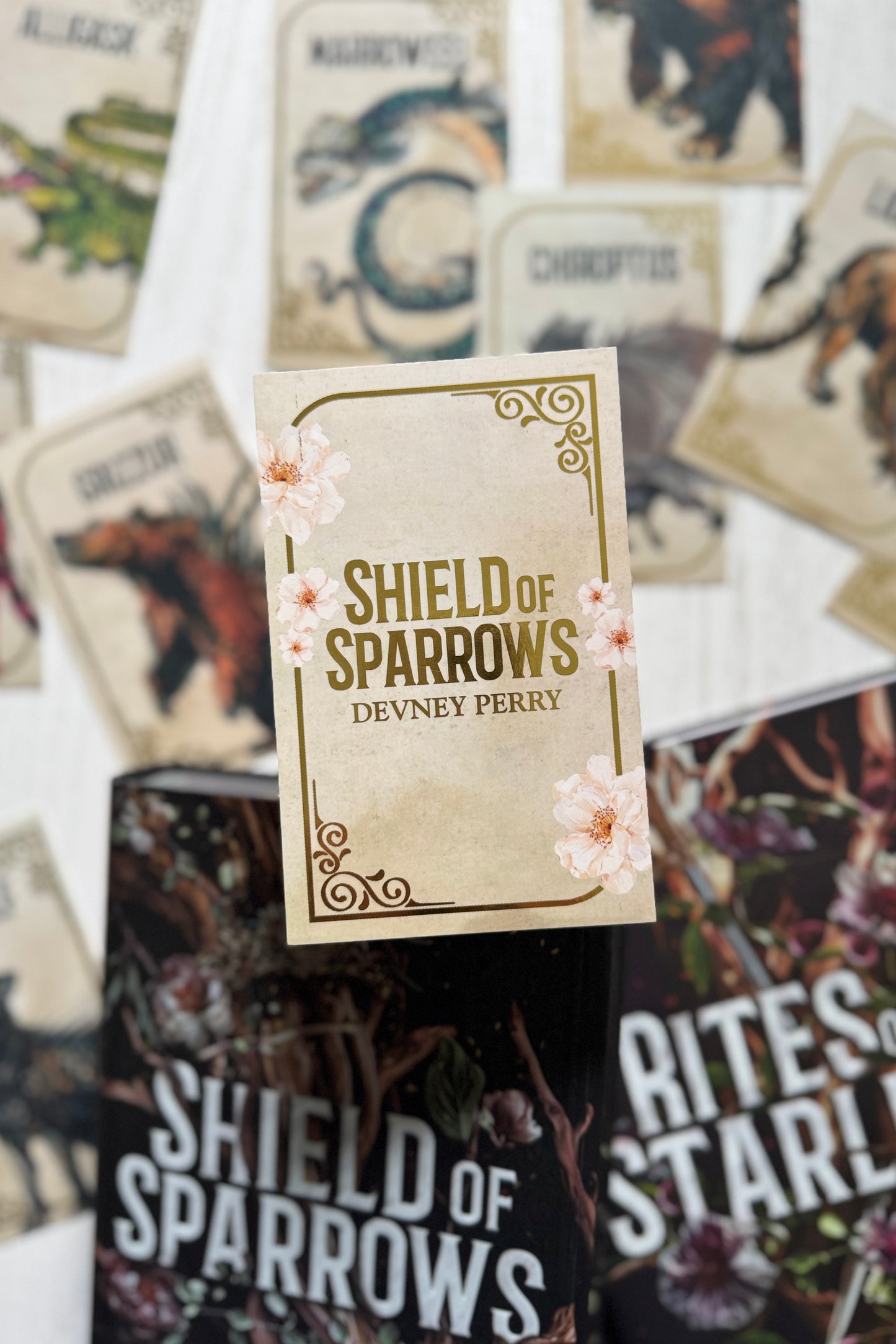 Shield of Sparrows Monster Trading Cards